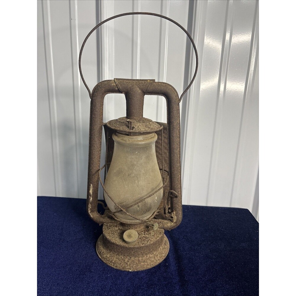 Vintage Dietz Kerosene Railroad Lantern Rustic